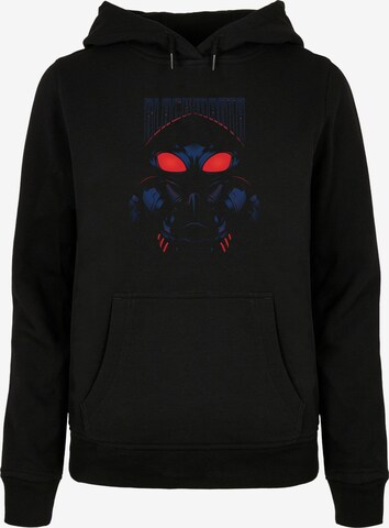 ABSOLUTE CULT Sweatshirt 'Aquaman - Black Manta' in Schwarz: predná strana