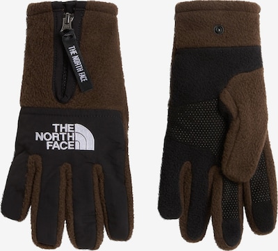THE NORTH FACE Sõrmikud 'Glove' L suuruses tumepruun / must / valge, Tootevaade