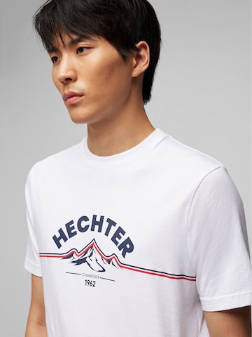 T-Shirt 'Iconic' HECHTER PARIS en blanc