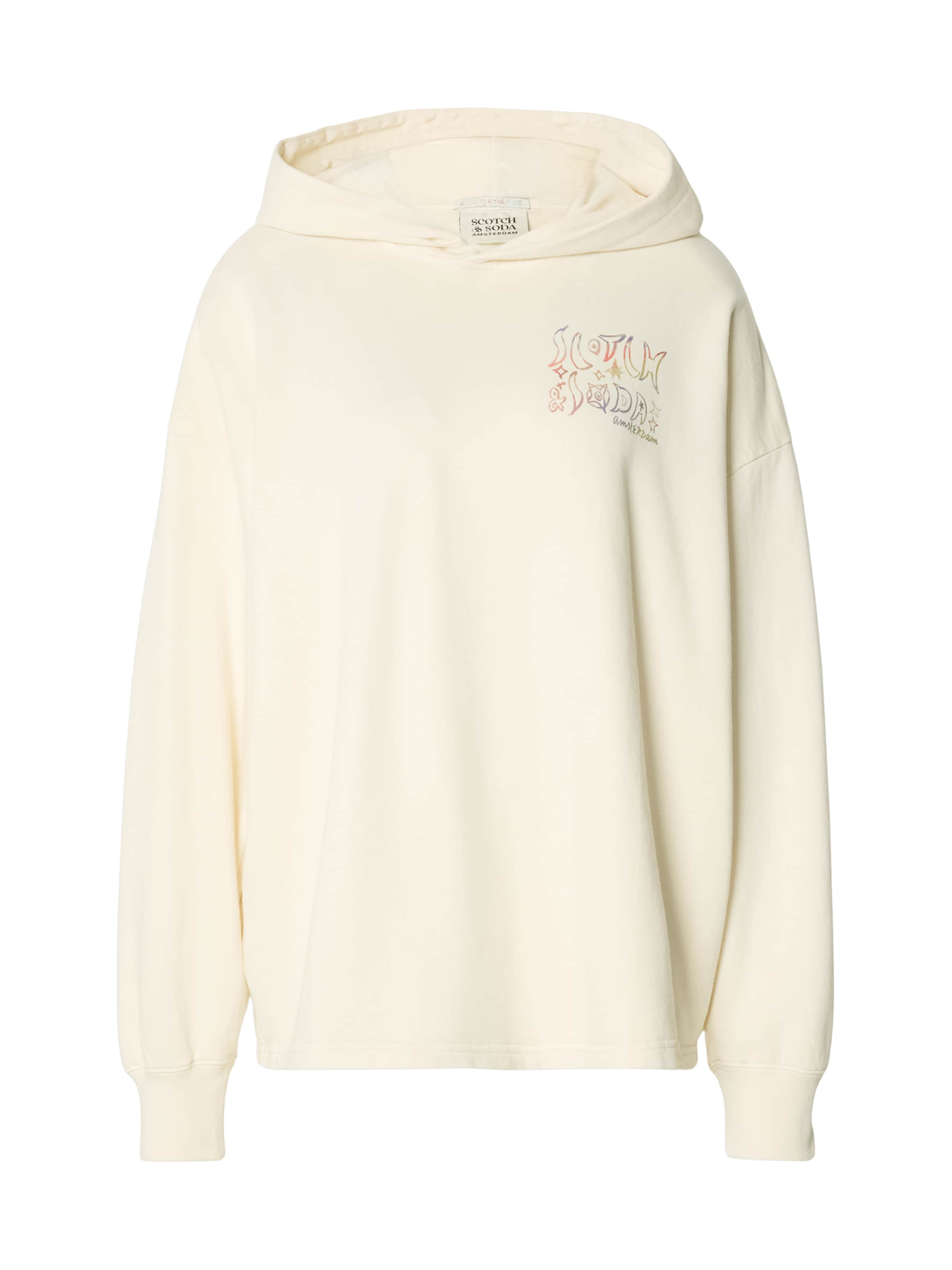 SCOTCH & SODA Суичър в бяло: отпред