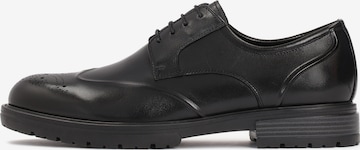 Kazar Lace-Up Shoes in Black: front