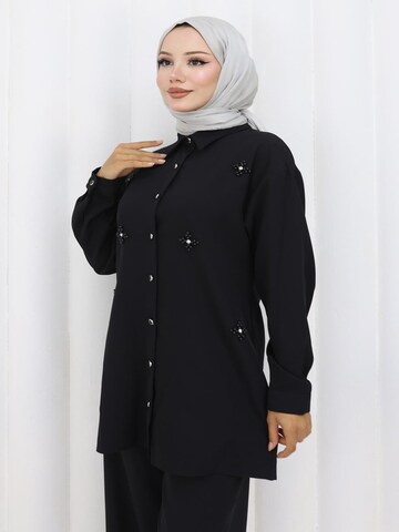 MODAMIHRAM Tunic in Black