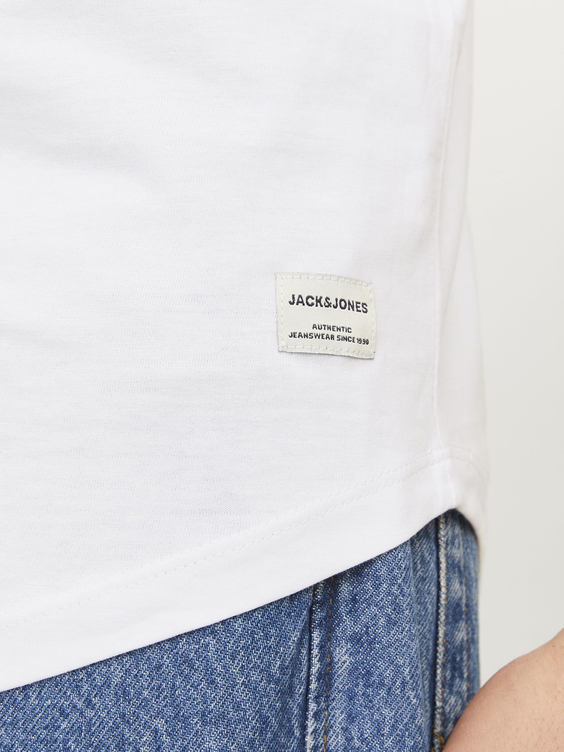 JACK & JONES Póló 'JJENoa' - fekete