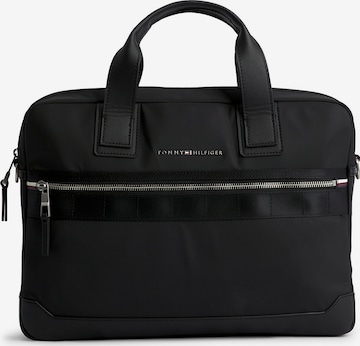 TOMMY HILFIGER Laptoptasche 'Elevated' in Schwarz: predná strana