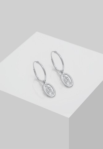 ELLI Earrings 'Marienbild' in Silver