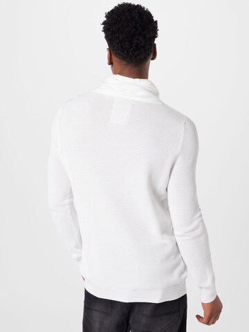 Key Largo Regular Fit Pullover 'Lech' in Weiß