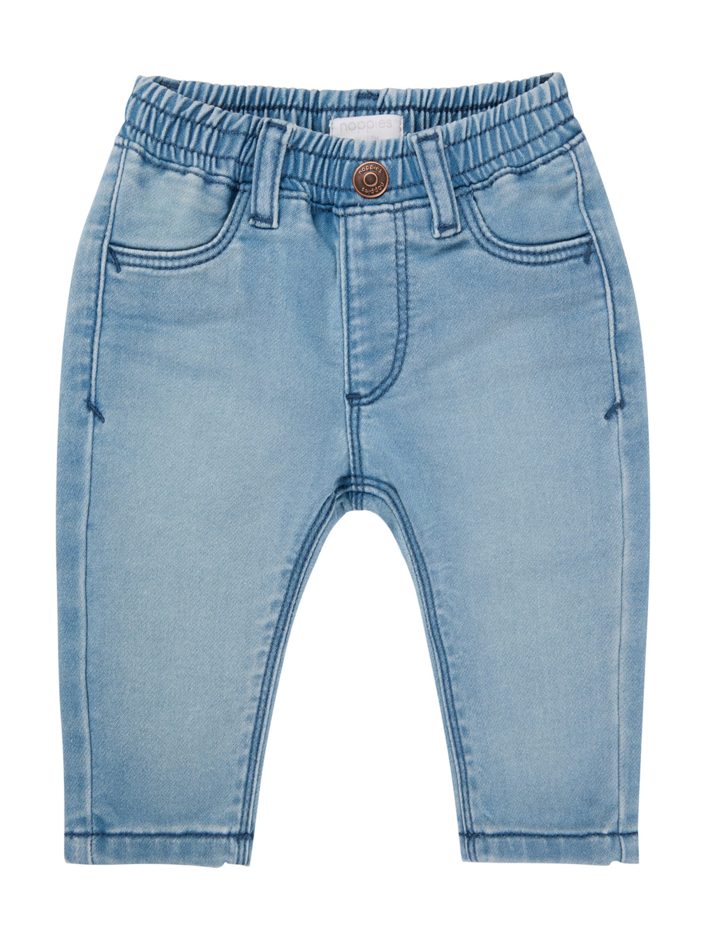 Noppies - Loosefit Calças de ganga 'Oleggio' em azul: frente