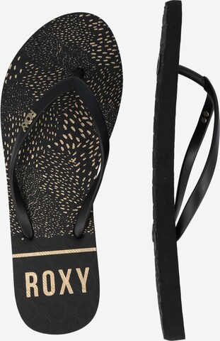ROXY - Sandalias de dedo 'VIVA STAMP II' en negro