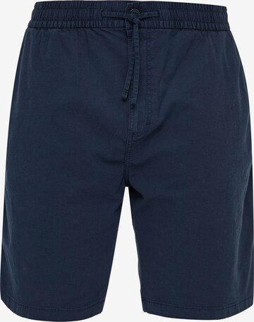 QS Trousers in Blue: front