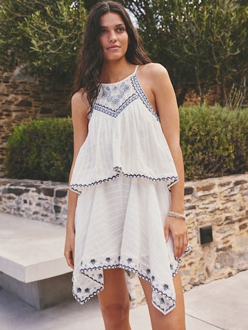 Next - Jumpsuit en blanco: frente