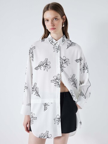 Ipekyol Blouse in Wit: voorkant