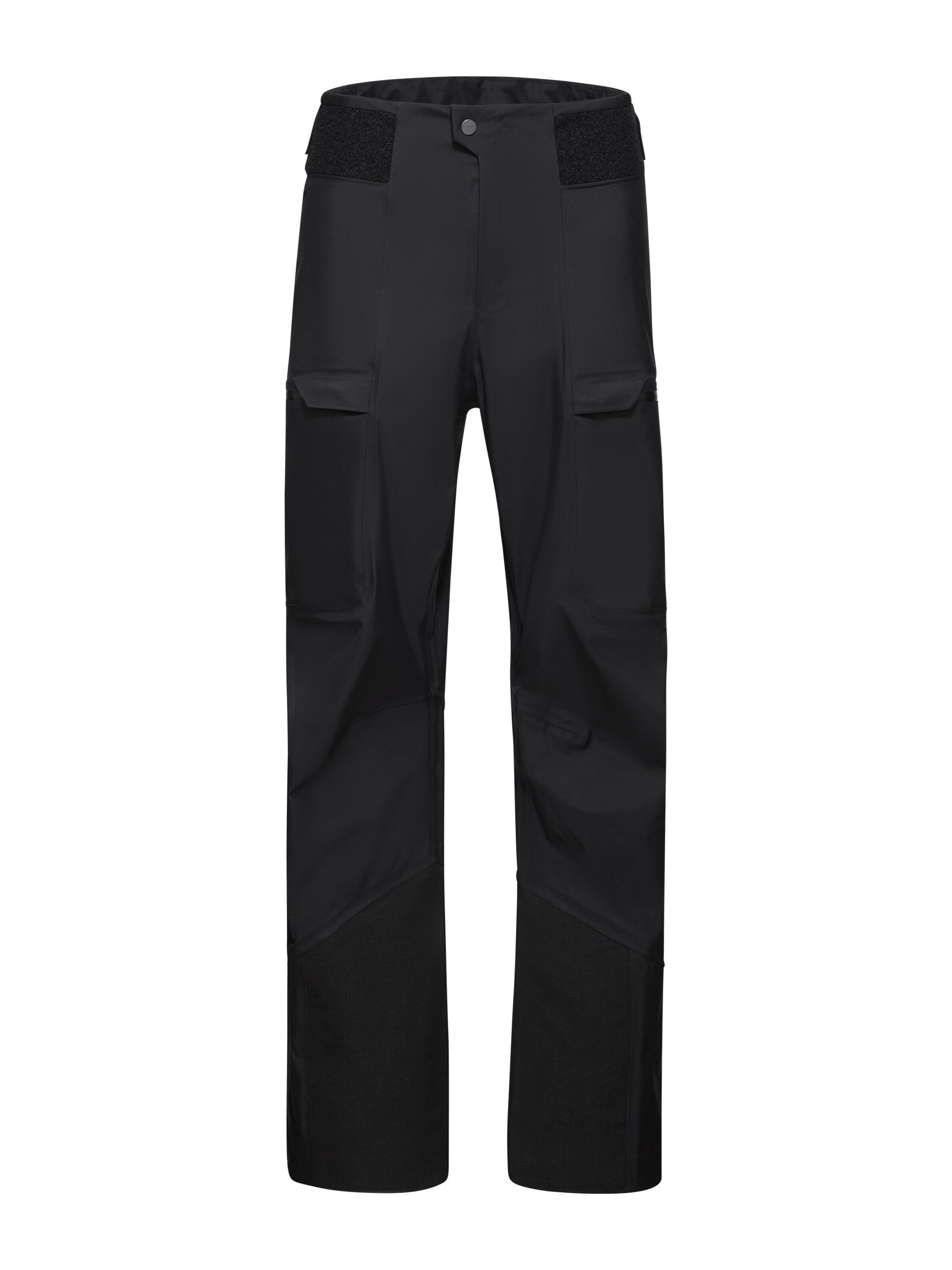 MAMMUT Regular Outdoorhose ‘Haldigrat Air’ in Schwarz: Vorderseite