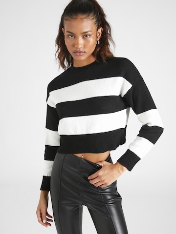 ABOUT YOU Sweater 'Aylin ' in Black: front