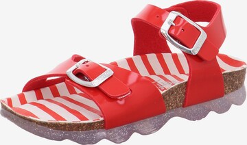 SUPERFIT Sandále - Červená: predná strana