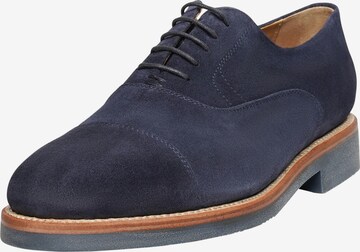 Henry Stevens Lace-Up Shoes 'Winston COF' in Blue: front