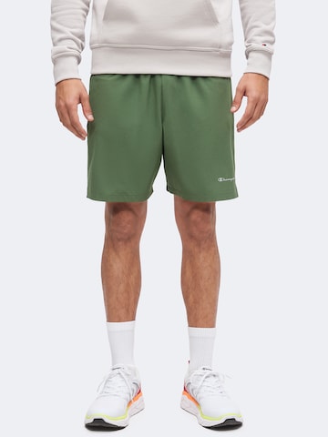 Champion - regular Pantalón deportivo en verde: frente