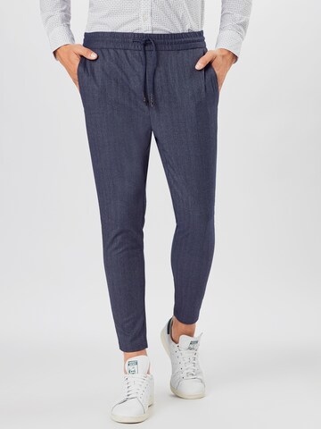 Only & Sons Slimfit Broek in Blauw: voorkant