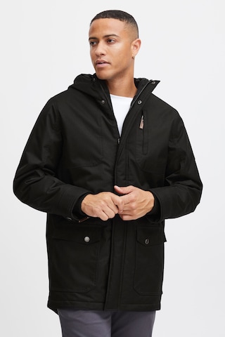 !Solid Winter Parka 'Bello Long' in Black: front