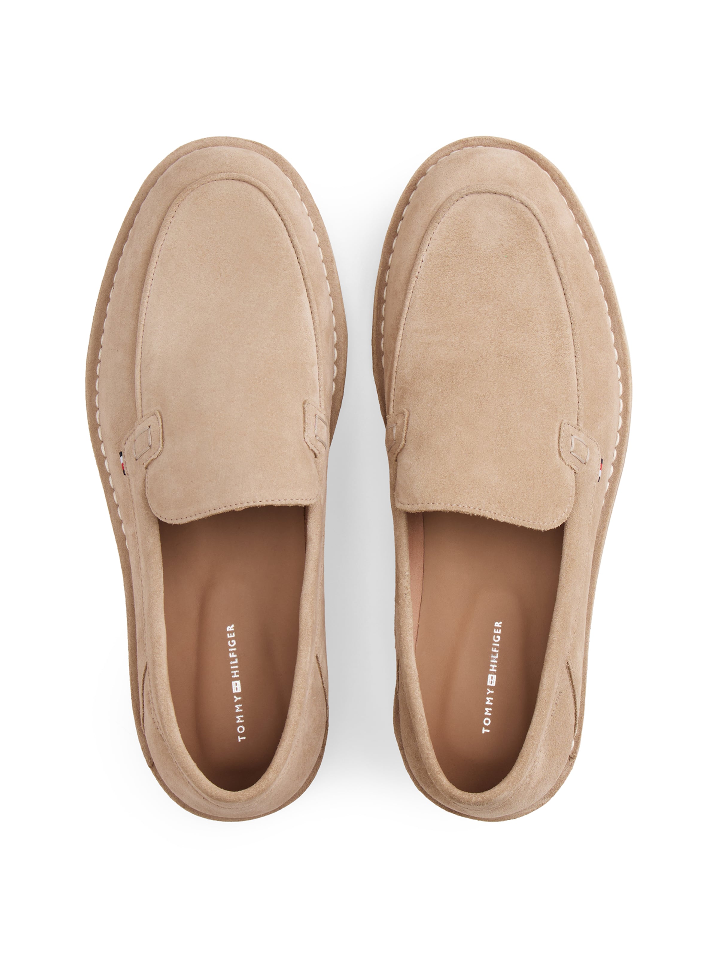 TOMMY HILFIGER Slipper in Beige