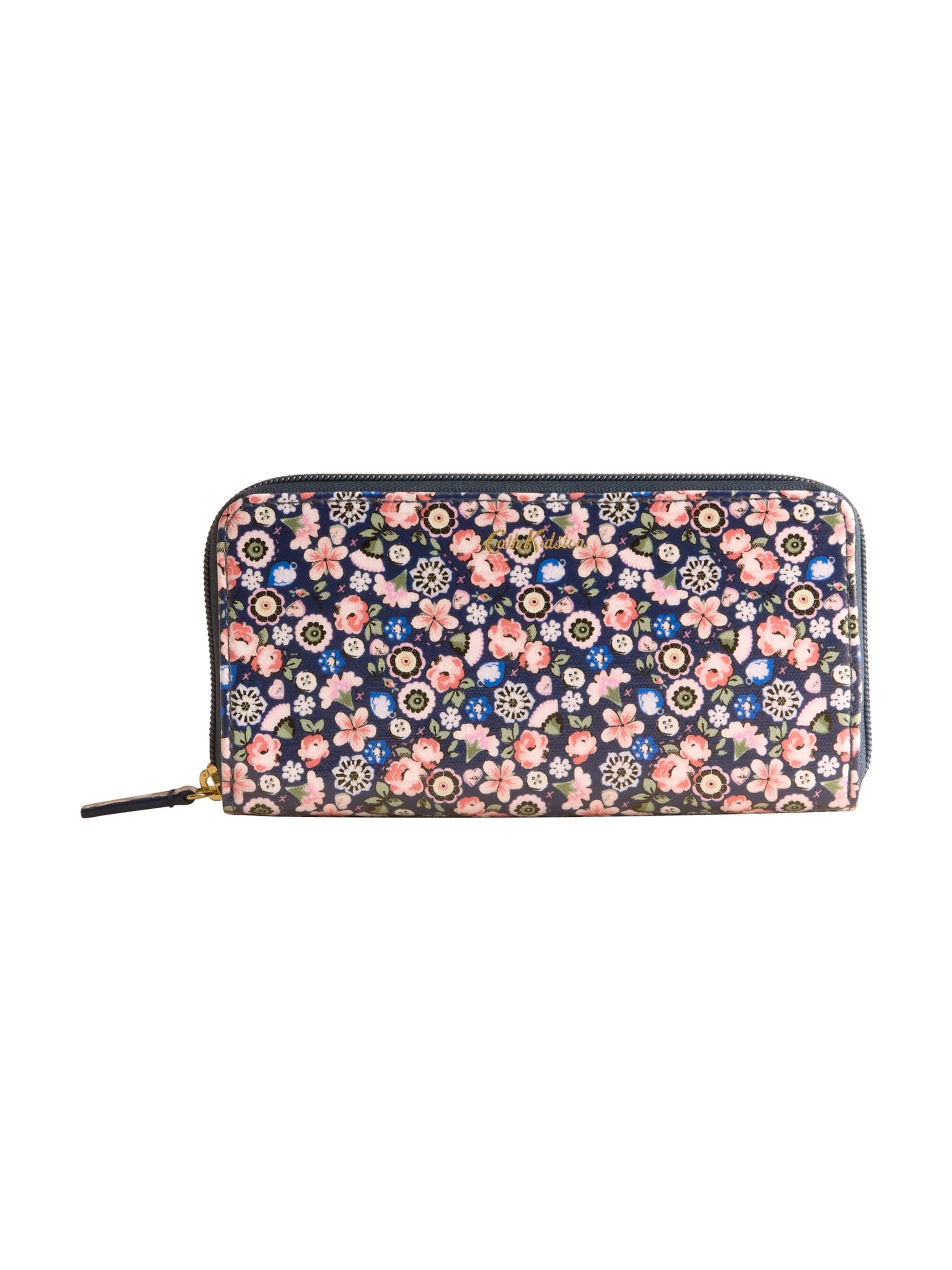 Cath Kidston Wallet 'Continental' in Blue: front