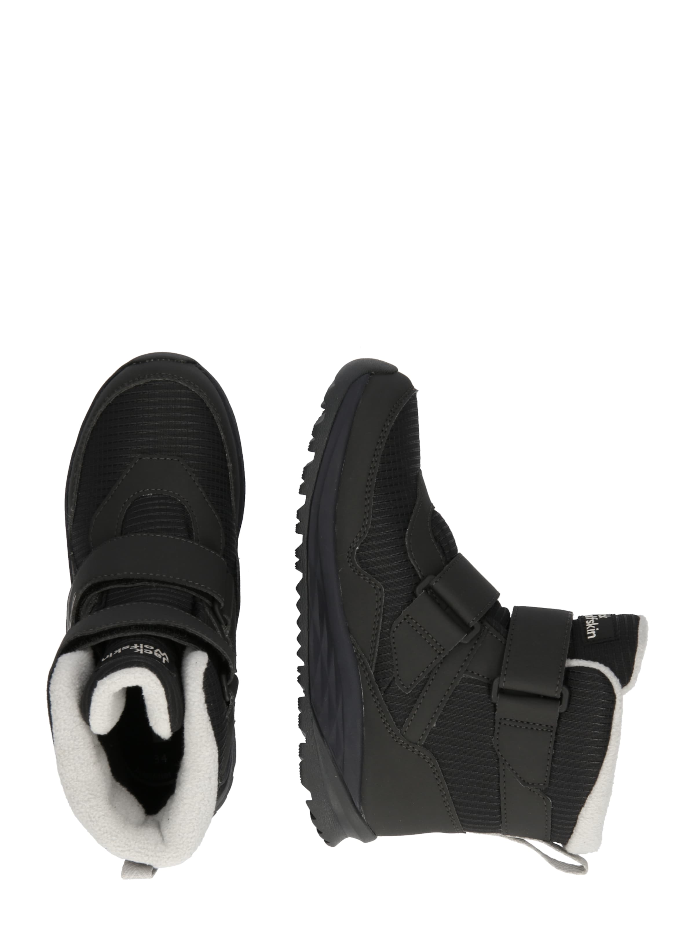 JACK WOLFSKIN Saapad 'POLAR BEAR-B', värv must