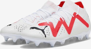 PUMA Soccer Cleats 'FUTURE' in White: front