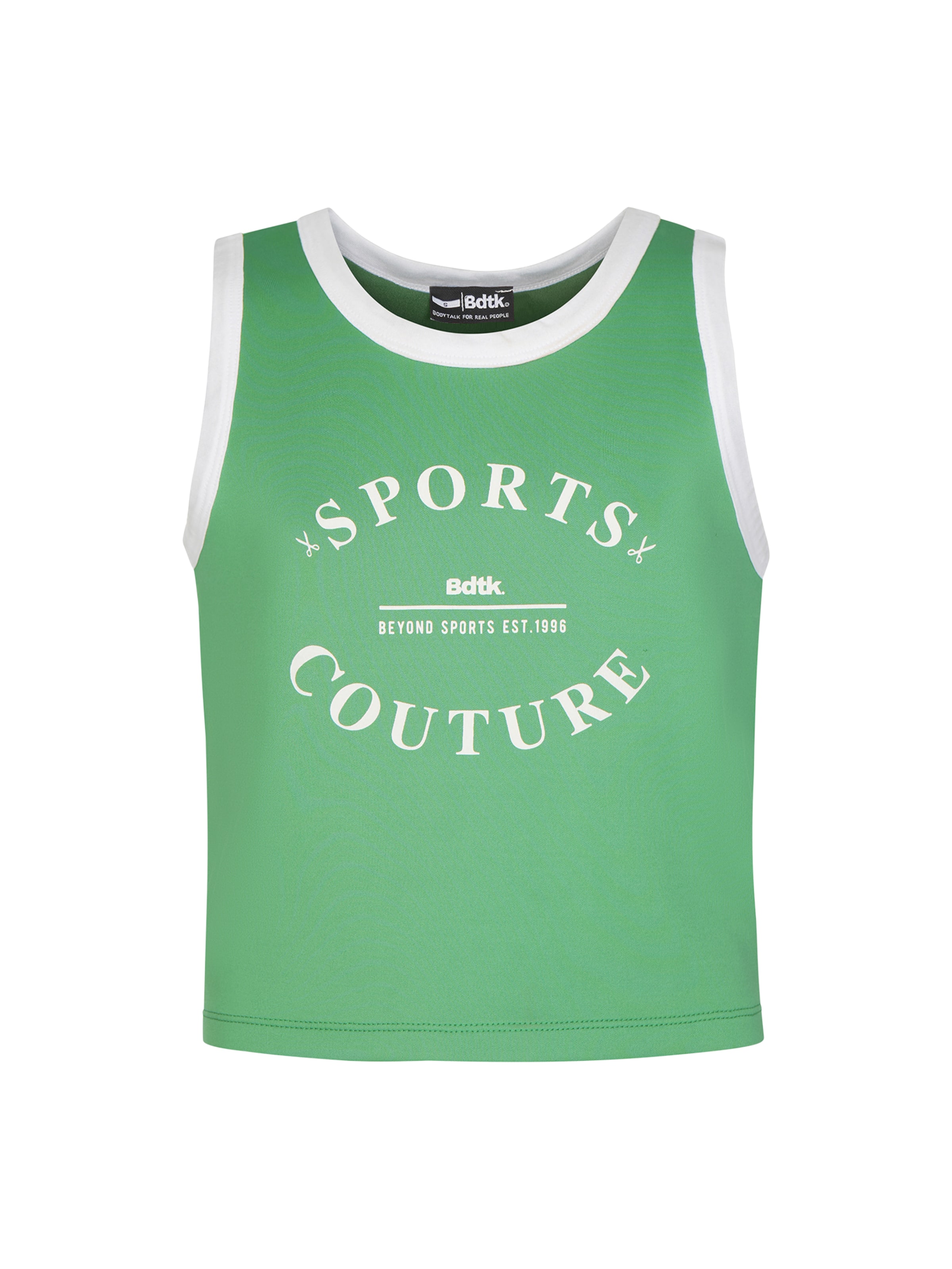 Bdtk Sports Top 'BEYOND' in Green: front