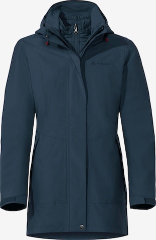 VAUDE Outdoor Jacket 'Idris' in Blue: front