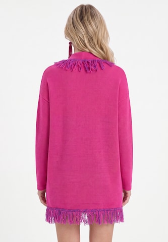IZIA Gebreid vest in Roze