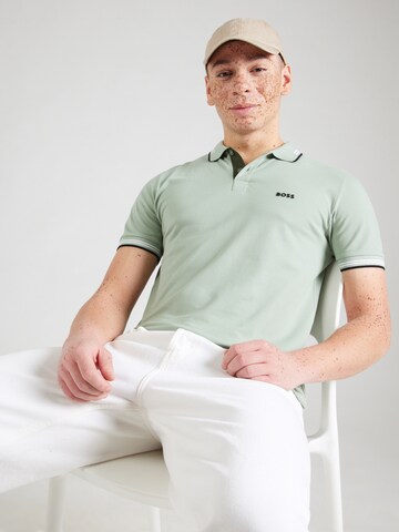 BOSS - Camiseta 'Paul' en verde: frente