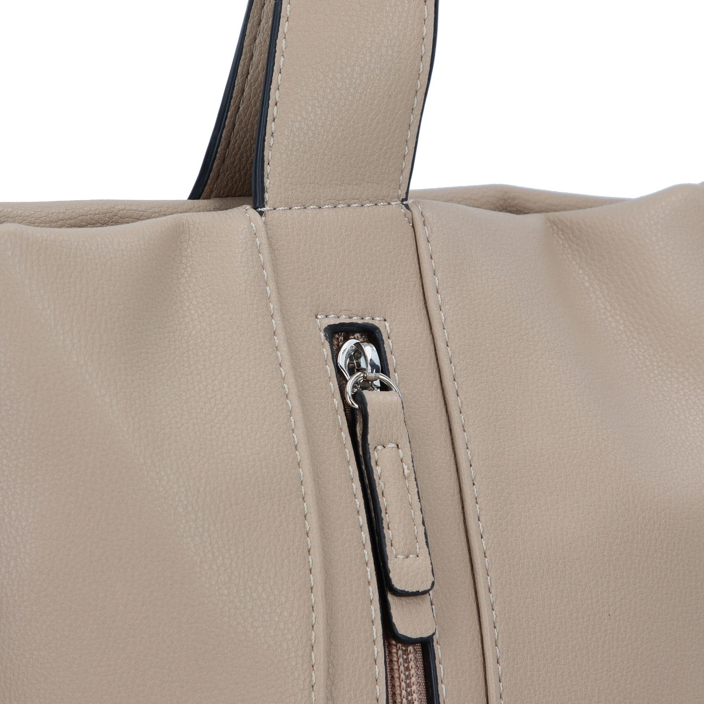 TOM TAILOR Shopper 'Yuma' in Beige