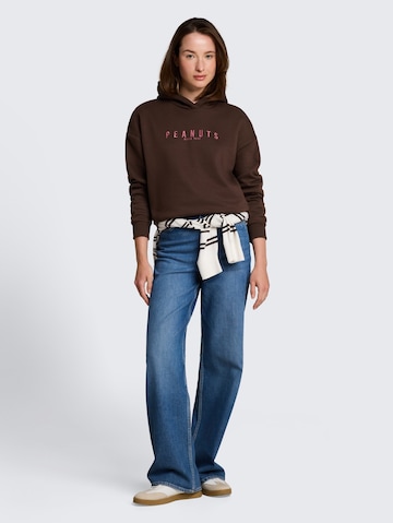 TOM TAILOR DENIM Tréning póló - barna