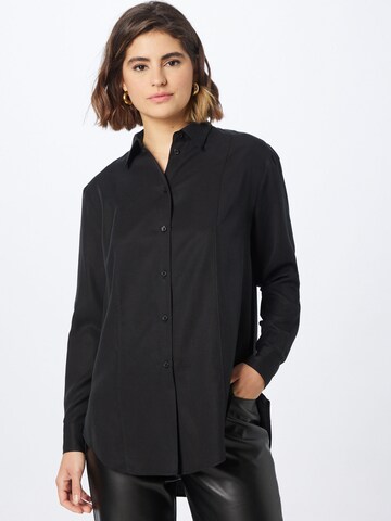 Calvin Klein Bluse in Schwarz: predná strana