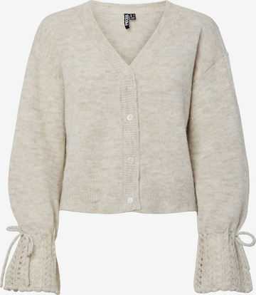 PIECES Cardigan 'PCSMILLA ' i beige: forside