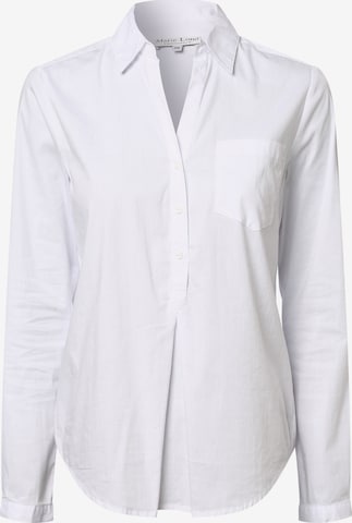 Marie Lund Blouse in Wit: voorkant