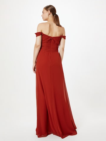 STAR NIGHT Evening Dress in Brown