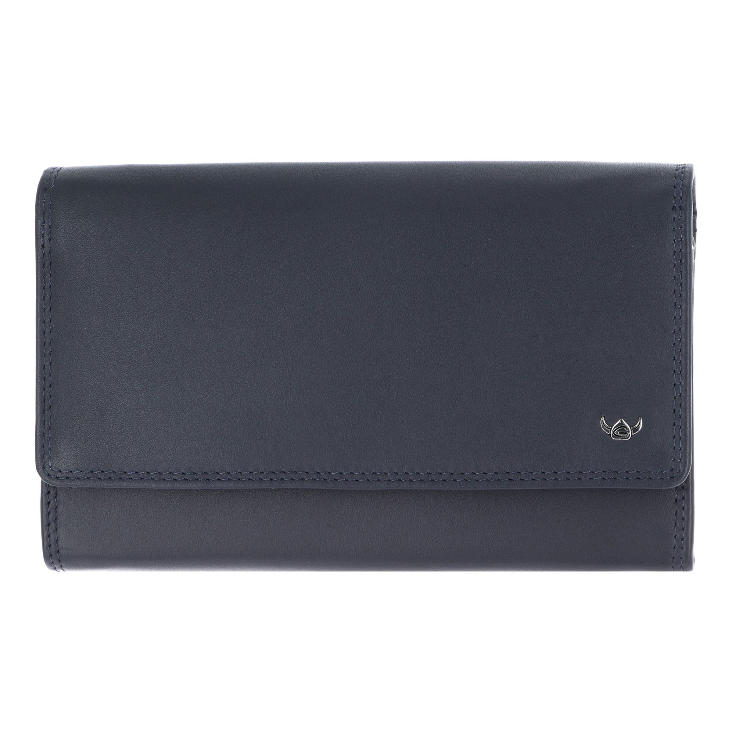 Porte-monnaies GOLDEN HEAD en bleu : devant