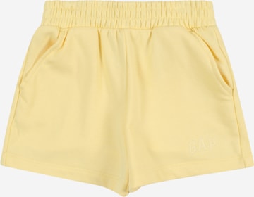 Pantaloni di GAP in giallo: frontale