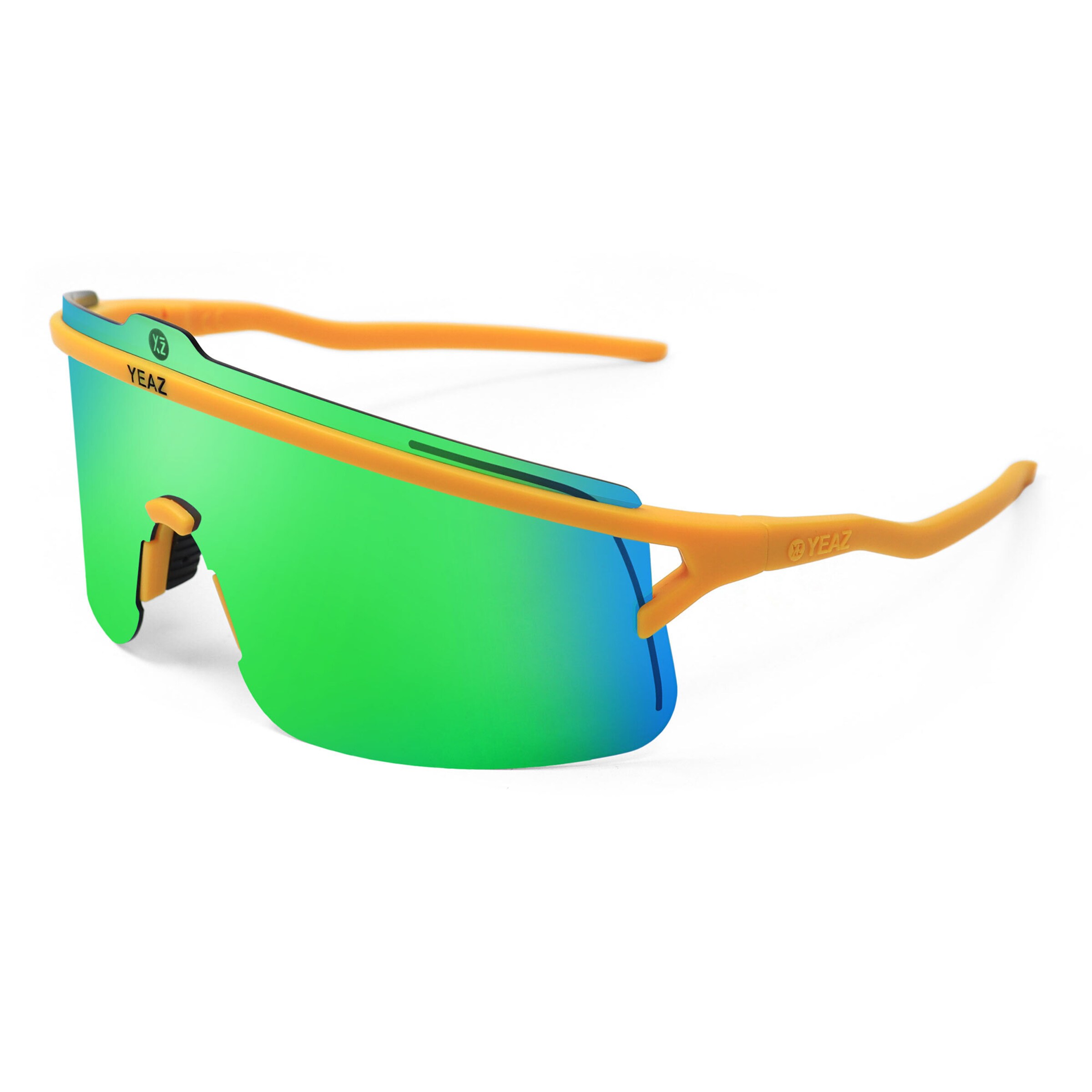 YEAZ - Gafas de sol deportivas 'Sunshade' en naranja: frente