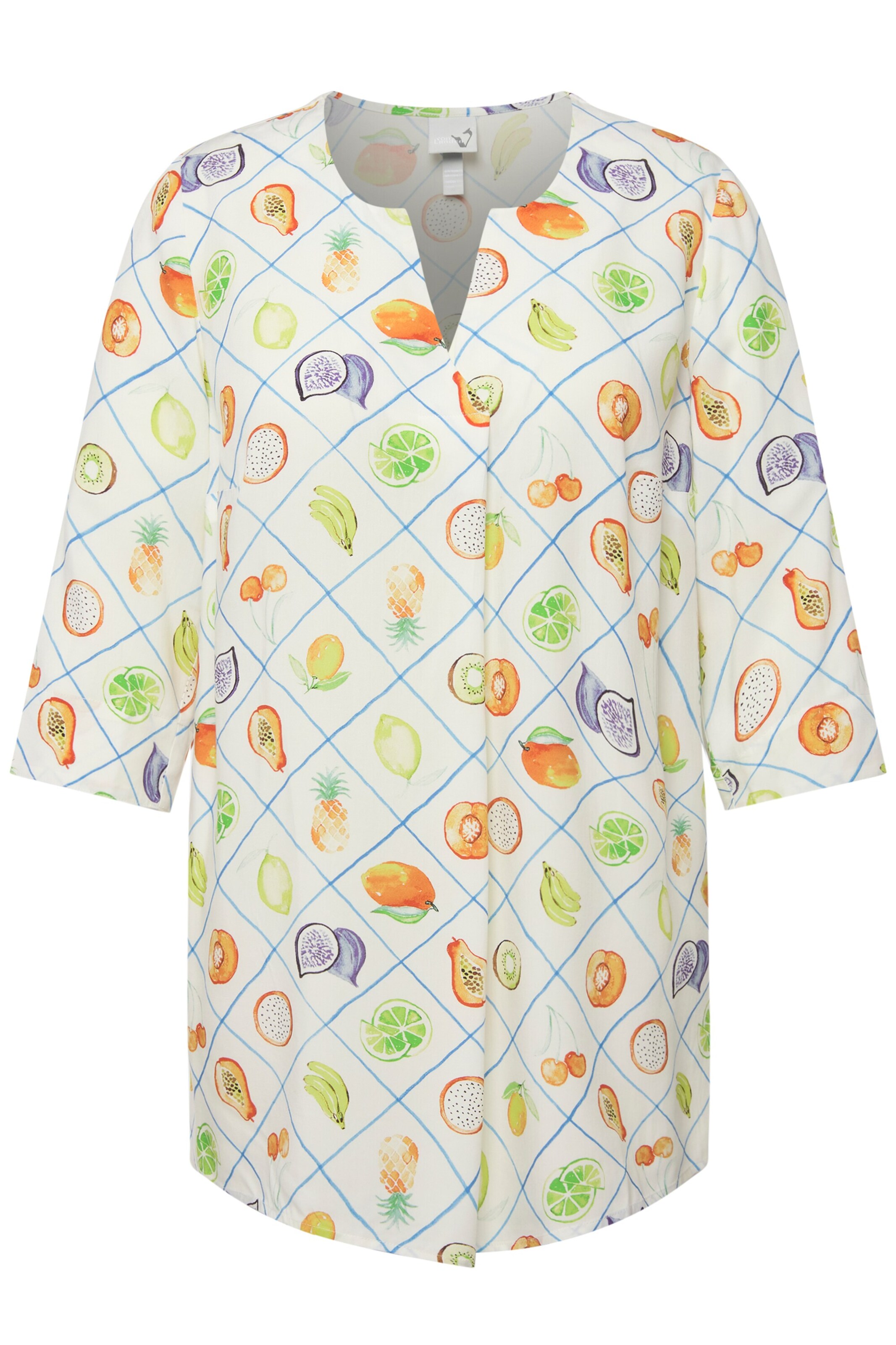 Ulla Popken Tuniek in Wit: voorkant