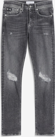 Calvin Klein Jeans Skinny Jeans in Black: front