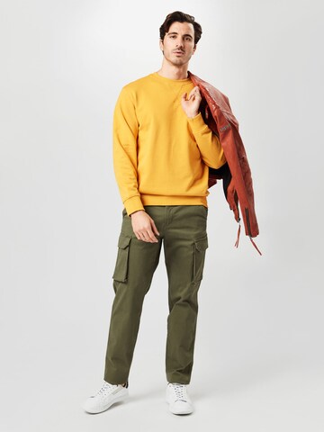 SELECTED HOMME Sweatshirt 'Jason' in Yellow