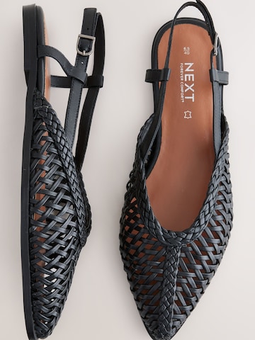 Next Riemchenballerina in Schwarz
