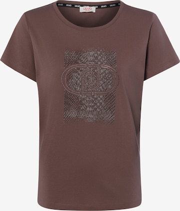 T-shirt Liu Jo en marron : devant