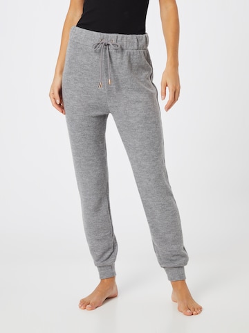 River Island Pajama Pants in Grey: front