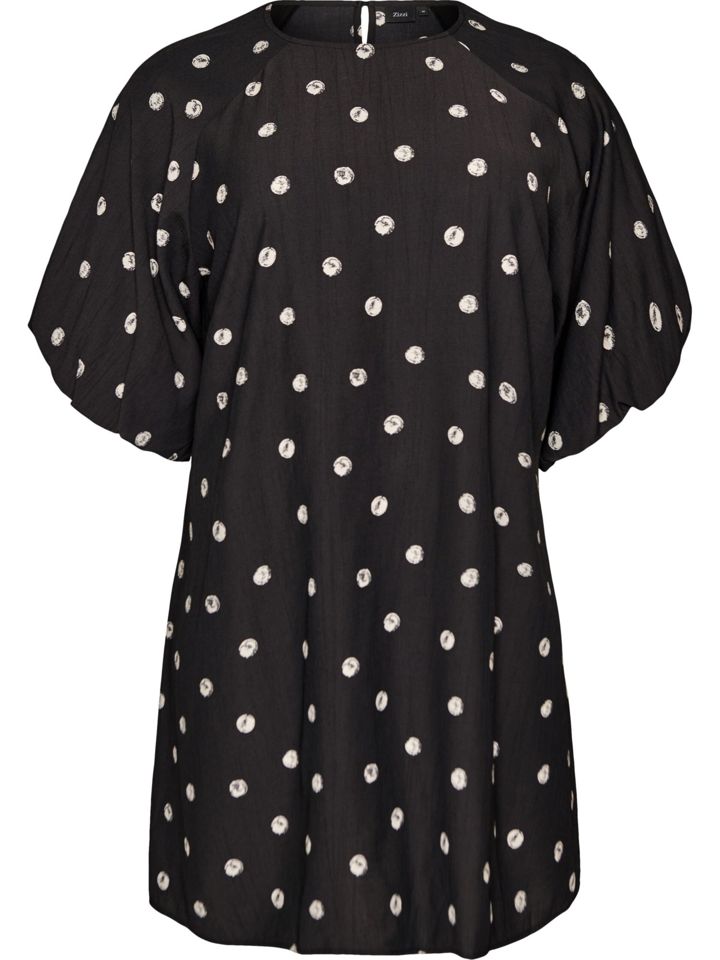 Zizzi Dress 'VSol' in Black: front