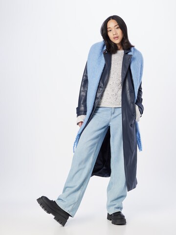 Bardot Between-seasons coat in Blue