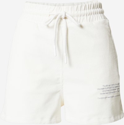Pantaloni Elias Rumelis pe gri / alb murdar, Vizualizare produs