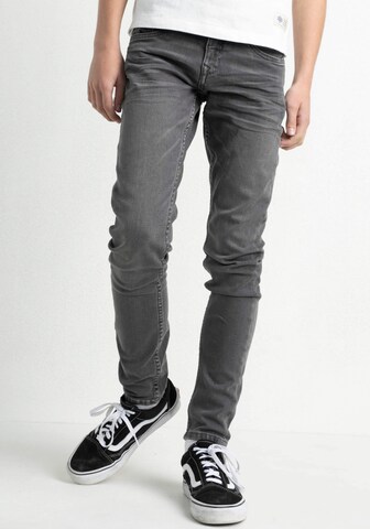 Petrol Industries Skinny Jeans 'Nolan' in Grijs: voorkant