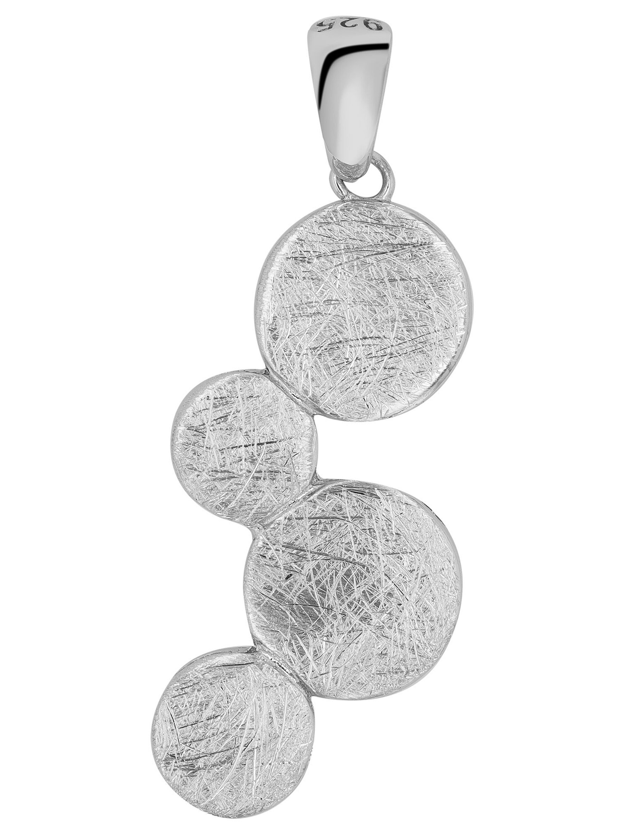 Akzent Anhänger 'Sonia, 925 Sterlingsilber, langlebig'‌‌‌‌‌‌‌‌‌‌ in Silber: Vorderseite